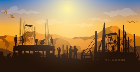 Construction background,construction inf... | Premium Vector #Freepik #vector #construction-silhouette #construction-crane #tower-crane #construction Construction Background Design, Civil Engineering Wallpaper Backgrounds, Linkedin Background Banner Engineering, Construction Aesthetic, Construction Banner, Linkedin Background Photo, Construction Background, Linkedin Cover Photo, Landscape Engineer