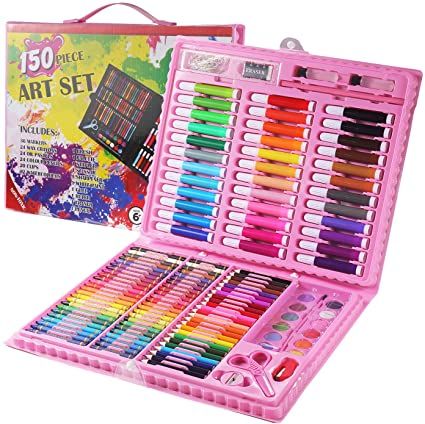 Kids Art Set, Art Supplies For Kids, Drawing Kits, Paint Pencil, Art Sets For Kids, Drawing Kids, Art Kits For Kids, Sketching Tools, Cupcake Decor