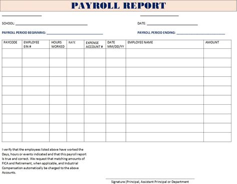 Free 10 Payroll Report Templates - Publisher Flyer Templates Payroll Template Free, Small Business Expenses, Payroll Template, Payroll Accounting, Business Bookkeeping, Business Expenses, Introduction Letter, Office Tools, Small Business Bookkeeping