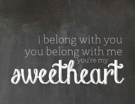 My Sweetheart, Wedding Playlist, The Lumineers, You Belong With Me, Healing Words, Sing To Me, Rustic Signs, 8x10 Print, Family Quotes