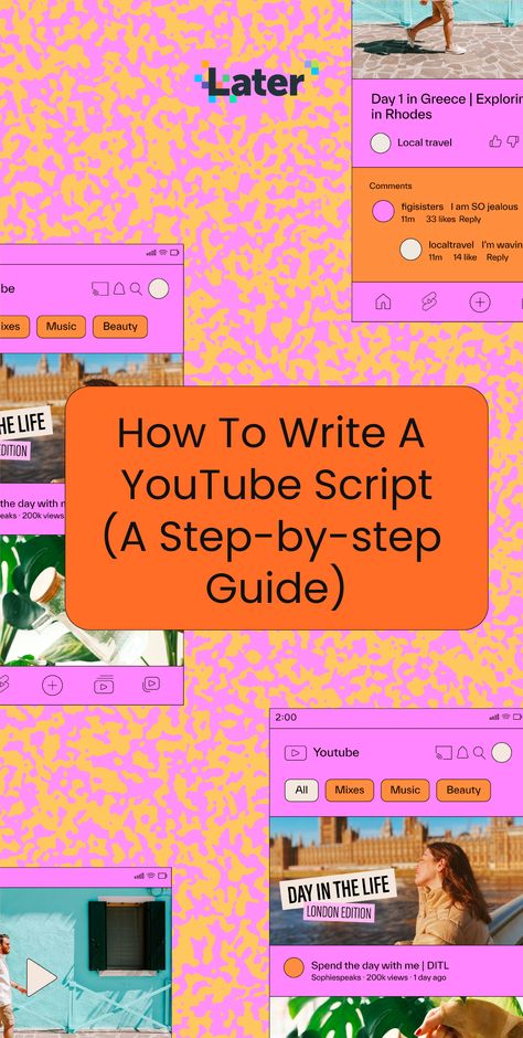 How To Write A Youtube Script, Youtube Script Writing, Creating A Youtube Channel, Youtube Video Script Template, Youtube Channel Ideas Videos, Youtube Script Template, Video Script Template, Youtube Video Script, Youtube Script