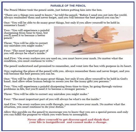 pencil parable - love this. Parable Of The Pencil, Worship Stations, Baptismal Covenants, Lds Girls Camp, Best Pencil, Girls Camp, The Pencil, Family Night, Childrens Church