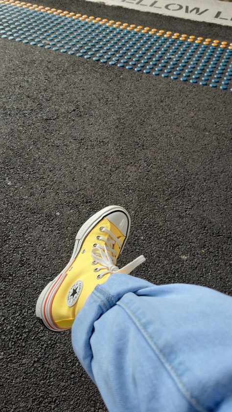 Yellow Chuck Taylors, Chuck Taylor Converse, Vans Authentic, Shoe Obsession, Chuck Taylor Sneakers, Vans Authentic Sneaker, Chucks Converse, Chuck Taylor, Chuck Taylors