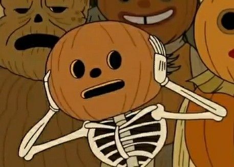 Over The Garden Wall, A Cartoon, Garden Wall, The Garden, Pumpkins, Skeleton, Wall