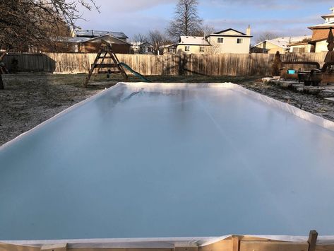 Ice Rink DIY projects I’ve been building an Outdoor Skating Rink in the backyard for about 5 years now! I love watching the kids get out and skate, or play a little hockey. Wondering how to build a real outdoor ice rink? Step 1 - Find a nice flat spot for your rink. It doesn't have to be perfect, but the more level the better. This will save you on water when you fill it up.Step 2 - Build a simple frame for your rink. This one is slightly smaller than the 20x40 tarp I use.*Level your… Outdoor Hockey Rink, Outdoor Ice Rink, Backyard Ice Rink, Backyard Rink, Outdoor Skating Rink, Outdoor Rink, Outdoor Skating, Build Yourself, Ice Skating Rink