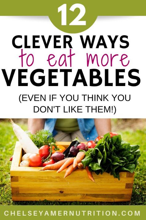 Looking for ways to eat more veggies?  Try these 12 nutrition tips that will help you figure out how to eat more vegetables!  This is one of the best steps you can take to eating a healthy diet. Different Ways To Eat Vegetables, Ways To Incorporate Vegetables, How To Get More Vegetables In Your Diet, Vegetables For People Who Dont Like Them, Vegetables To Eat Everyday, Eating More Fruits And Vegetables, Add More Veggies To Your Diet, How To Eat More Fruits And Vegetables, More Veggies In Diet