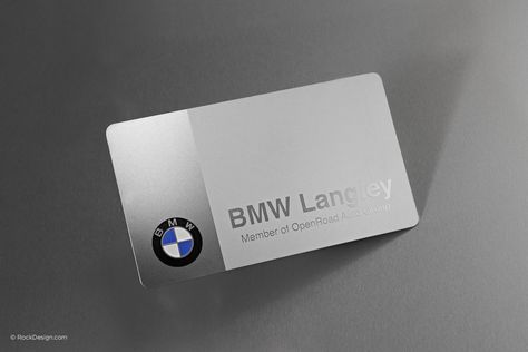 Stainless Steel Business Cards | RockDesign Luxury Business Card Printing Luxury Membership Card, Luxury Membership Card Design, Luxury Credit Card, Vip Card Design, Luxury Business Card, Instagram Design Creative, Plastic Business Cards, Credit Card Design, Member Card