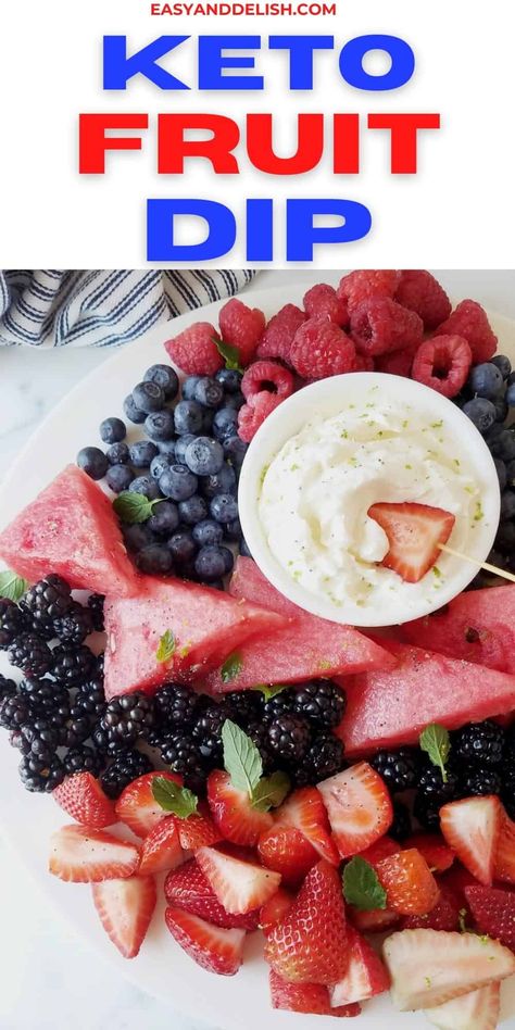 Fruit Dip Keto, Keto Fruit Dip With Cream Cheese, Low Cal Fruit Dip, Low Fat Fruit Dip, Sugar Free Fruit Dip, Low Carb Fruit Dip, Low Carb Fruit Salad, Keto Fruit Dip, Keto Fruit Salad