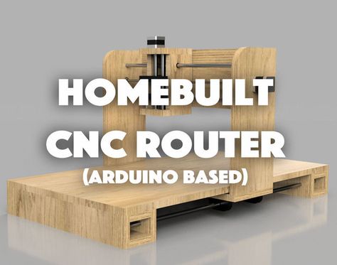 Homebuilt (DIY) CNC router - Arduino based (GRBL) Homemade Cnc, Cnc Router Plans, Arduino Cnc, Hobby Cnc, Diy Cnc Router, Cnc Plans, Router Projects, Cnc Milling Machine, Routeur Cnc