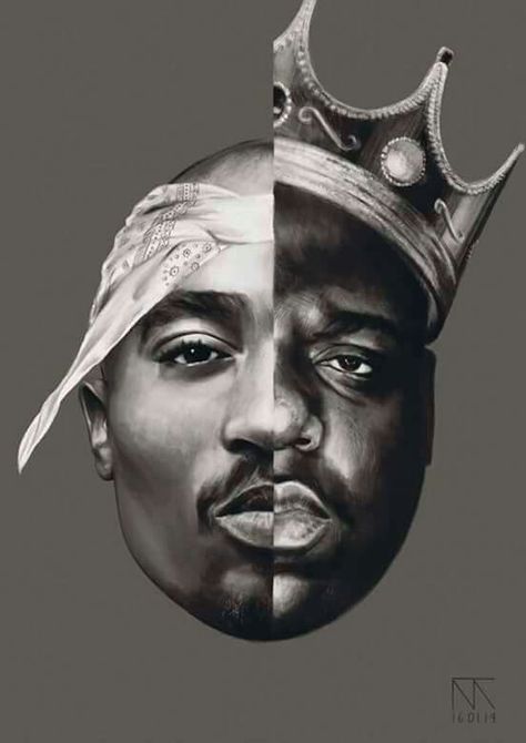 Tupac Background, Notorious Big Poster, Biggie Smalls Art, Tupac Tattoo, Tupac Poster, 2pac And Biggie, Tupac And Biggie, Tupac Art, Tupac Wallpaper