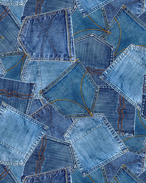 Jeans Print, Jean Aesthetic Wallpaper, Jean Material, Denim Jeans Aesthetic, Jeans Wallpaper, Denim Print Design, Jean Aesthetic, Denim Color, Denim Blue