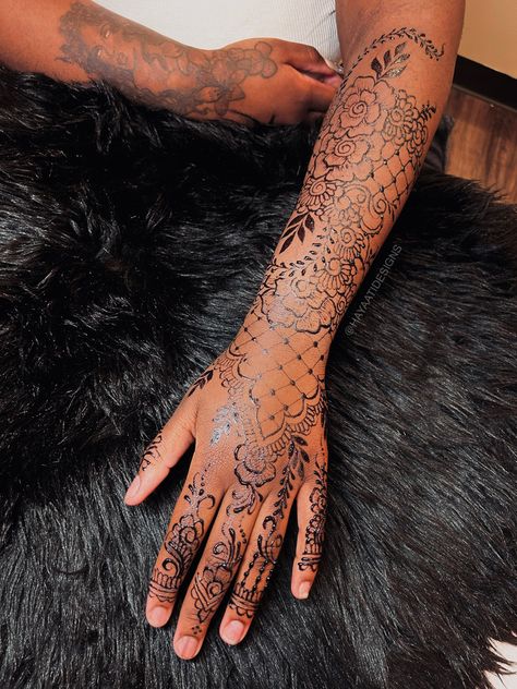 Large Henna design on Hand Henna Design, Henna Designs, Mehndi Designs, Henna, Follow Me, Design