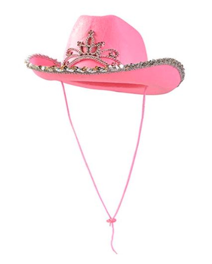 Girls Cowboy Hats, Pink Cowgirl Hat, Princess Hat, Cowgirl Costume, Pink Cowgirl, Crown Tiara, Cowgirl Hat, Party Funny, Cowgirl Hats