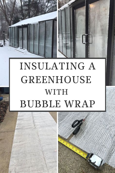 Owning a greenhouse is a lot of work, and it can be very costly, especially when it comes to heating it. This is where insulating a greenhouse with bubble wrap can save you a lot of money, especially over the winter time! Keep reading so I can show you exactly how I insulated mine with bubble wrap. I’ll also share a few considerations to keep in mind to ensure success. Greenhouse Insulation Bubble Wrap, How To Winterize A Greenhouse, Hot House Greenhouse Diy, Heating A Greenhouse Without Electricity, Greenhouse Insulation, Allotment Planning, House Insulation, Farm Greenhouse, Garden Shed Interiors