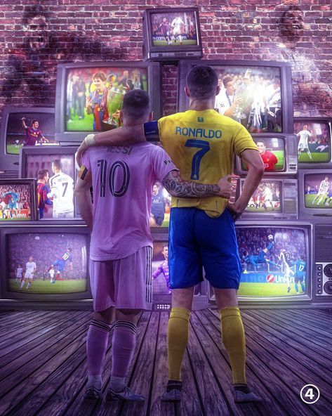 Messi And Ronaldo Wallpaper, Cristiano Ronaldo And Messi, Funny Football Videos, Soccer Drawing, Cr7 Vs Messi, Messi Vs Ronaldo, Cristiano Ronaldo Video, Cristino Ronaldo, Cr7 Messi