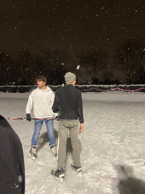 Hockey Friends, Gc Pics, Ice Skating Winter, Skating Aesthetic, Ice Rink, Guy Friends, Friend Group, 2025 Vision, Lake George