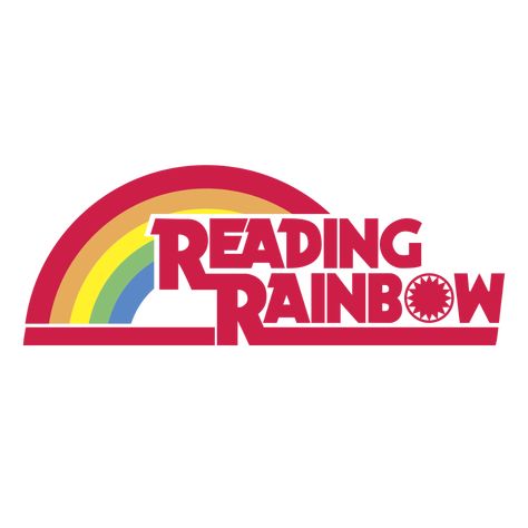 Rainbow Story, Food Logo Design Inspiration, List Of Books, Rainbow Logo, Food Logo Design, Reading Rainbow, Beloved Book, Logo Food, Retro Logo