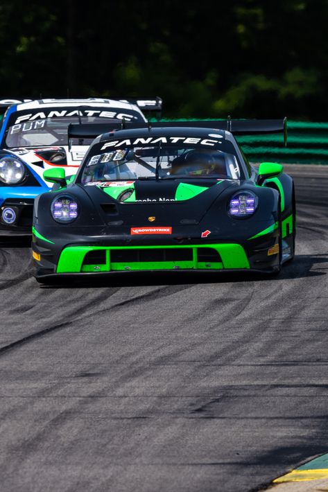 What is leadership without a little competition? Porsche drivers lead Acura NSX in the Fanatec GT World Challenge America pwoered by AWS series. #womeninmotorsport #racing #motorsport #championship #leadership Gt World Challenge, What Is Leadership, Acura Nsx, The Race, Motorsport, Leadership, Porsche, Cars