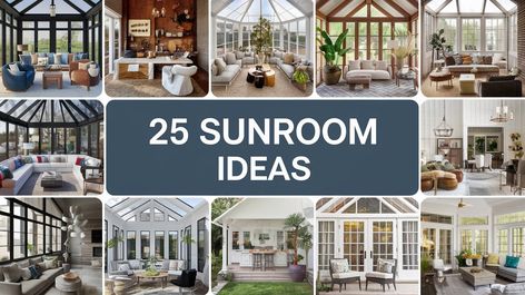 Sunroom ideas transform bright spaces into cozy retreats. Explore glass-enclosed porches, indoor-outdoor living areas, and light-filled room designs. Discover sunroom furniture layouts, plant-filled conservatories, and year-round patio conversions. Find inspiration for sunroom decor, multi-functional spaces, and relaxing sun-drenched nooks to create inviting and versatile additions to your home. Sunroom Deck Ideas, California Sunroom Ideas, 4 Season Porch Furniture Ideas, Modern Sunroom Ideas Interiors, Small Sunroom Decor, Three Season Room Ideas Enclosed Porches, Mcm Sunroom, Indoor Sunroom Furniture Ideas, Enclosed Sunroom Ideas