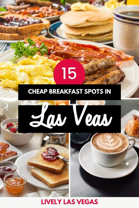 Looking to save a couple of bucks on food but still get a delicious meal? Check out some of the best places to get cheap breakfast in Vegas! Best Breakfast In Las Vegas, Breakfast Las Vegas, Breakfast In Vegas, Las Vegas Cheap Eats, Breakfast In Las Vegas, Las Vegas Breakfast, Las Vegas Brunch, Las Vegas Activities, Vegas Breakfast