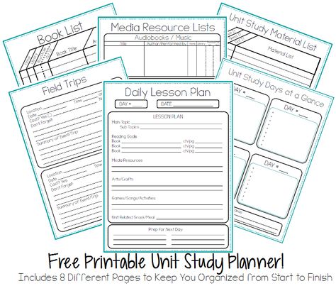 Looking for an easy way to organize all of those wonderful ideas for your next unit study? Hi5Homeschool has a printer friendly FREE unit study planner to h Unit Study Planner, Free Lesson Planner, Free Unit Study, Study Planner Printable Free, Study Planning, Unit Studies Homeschool, Study Planner Printable, Curriculum Planning, Teacher Planning