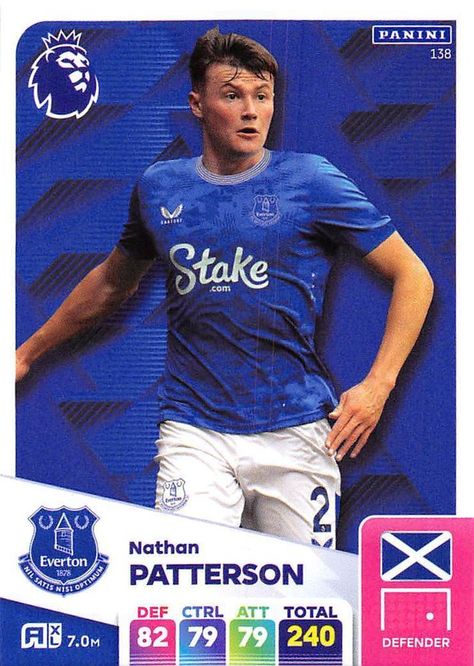 2025 Panini Adrenalyn XL Premier League
#138 - Nathan Patterson - Everton Seamus Coleman, Jack Harrison, Ashley Young, Everton Football Club, Adrenalyn Xl, James Garner, Everton Fc, Football Program, Premier League