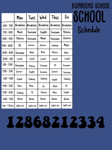 Bloxburg Class Schedule, Bloxburg Timetable Decals, Bloxburg School Layouts 2 Story Big, Bloxburg Class Schedule Decals, Bloxburg School Timetable Code, Highschool Class Schedule, School Schedule Decals Bloxburg, Bloxburg School Decal Codes Music, Boarding School Schedule