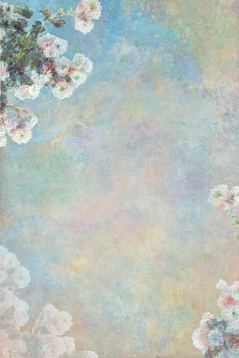 Vintage Floral Background, Vintage Flower Backgrounds, Vintage Floral Backgrounds, Painting Impressionism, Vintage Template, Portrait Background, Free Illustration Images, Collage Background, Paint Background