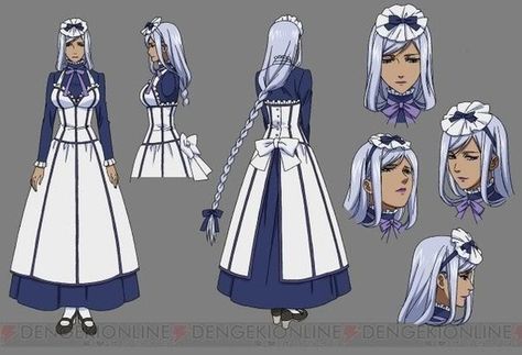 Hannah Black Buttler, Hannah Chan, Hannah Annafellows, Black Butler Hannah, Black Butler 2, Madame Red, Cosplay For Women, Anime Long Hair, Black Butler Characters