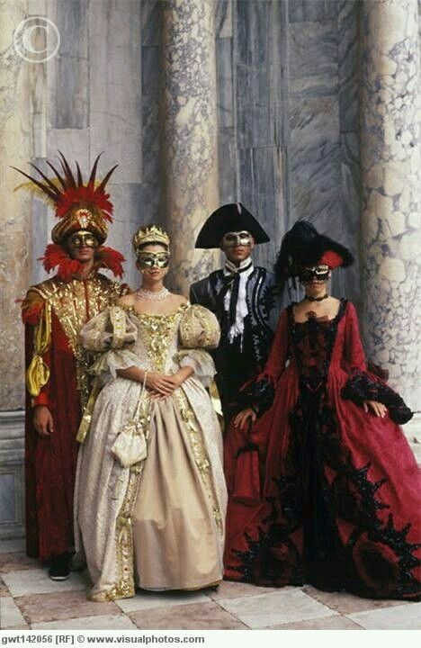 “Isn't it ironic that a nightmare can masquerade as a dream?”  ― Ken Poirot Venetian Costumes, Venetian Costume, Venice Carnivale, Mask Ball, The Mask Costume, Veneto Italy, Masked Ball, Carnival Of Venice, Venetian Masquerade