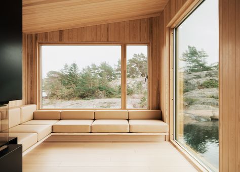 Norwegian Cabin, Monopitch Roof, Norwegian Architecture, Timber Cabin, 2022 Picture, Light Hardwood Floors, Weekend House, Cabin Interiors, Timber Structure