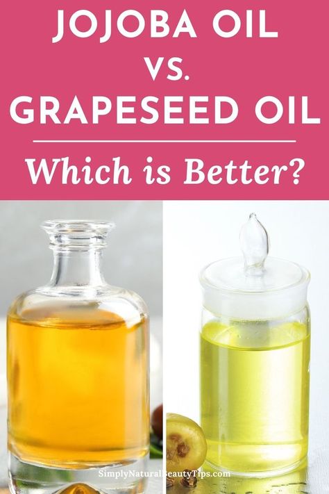 Grapeseed Oil Uses, Jojoba Oil For Skin, Carrier Oil Benefits, Grapeseed Oil Benefits, Jojoba Oil Skin, Carrier Oils For Skin, Hair Oil Recipe, Jojoba Oil Benefits, Lotion For Oily Skin