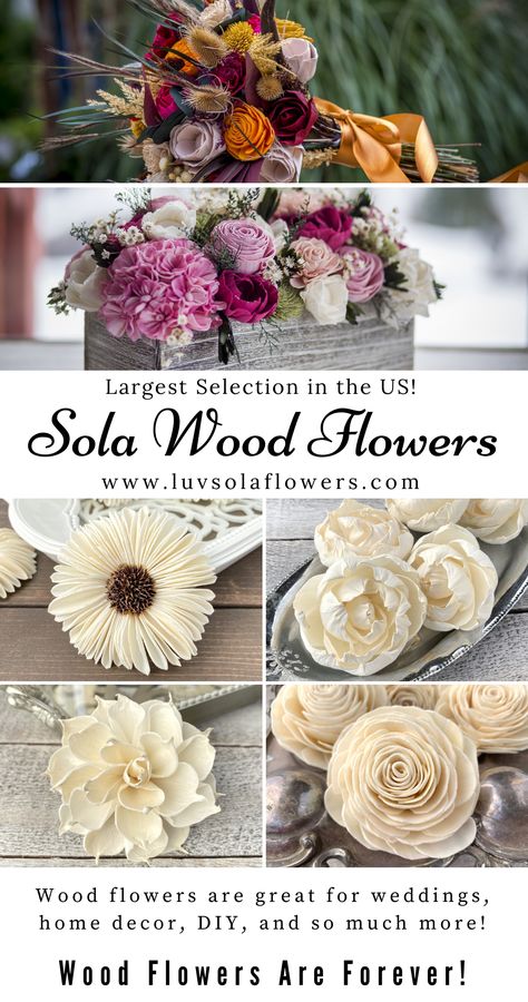 Wood flowers are so easy, anyone can craft! We offer support through blogs, tutorials, and community support! Craft Wood, Flower Arrangements Diy, Diy Spring, Wood Flowers, Flower Diy Crafts, Paper Flowers Diy, Can Crafts, Flower Tutorial, Flowers Diy