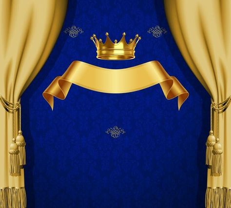 Royal Prince Background, Blue And Gold Dresses, Royal Blue And Gold Background, Blue And Silver Background, Prince Background, Royal Backdrop, Purple And Gold Background, Blue And Gold Background, Royal Blue Curtains