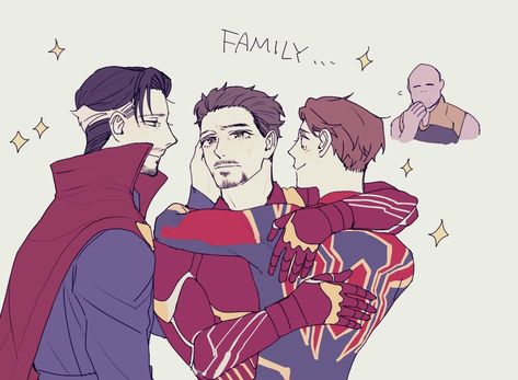 มึงสนใจข้างหลังบ้างดิวะ!! Supreme Family, Strange Family, Baby Avengers, Superhero Family, Superfamily Avengers, Marvel Couples, Marvel Drawings, Avengers Comics, Marvel Fan Art