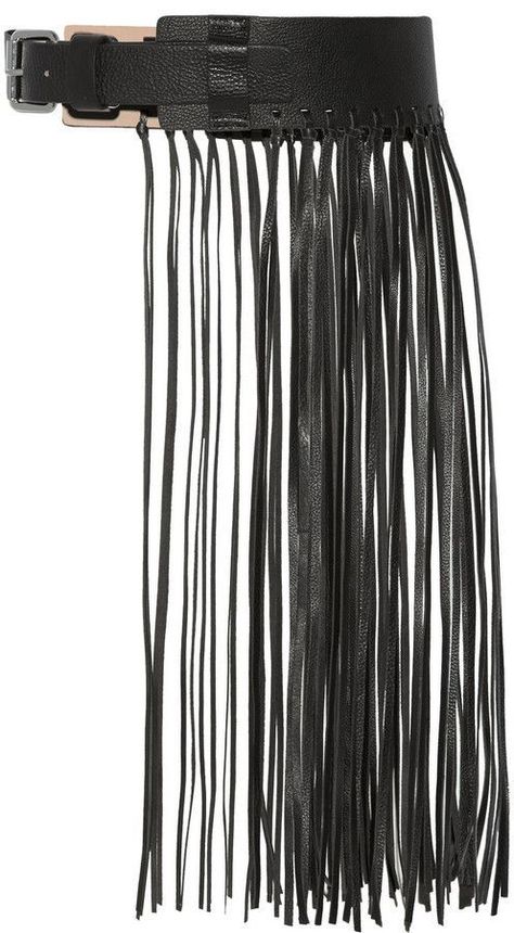 By Malene Birger Fringe Leather Belt, Fringe Belt, Tassel Skirt, Mode Hippie, Handmade Leather Belt, Fringed Belt, Malene Birger, By Malene Birger, Leather Fringe