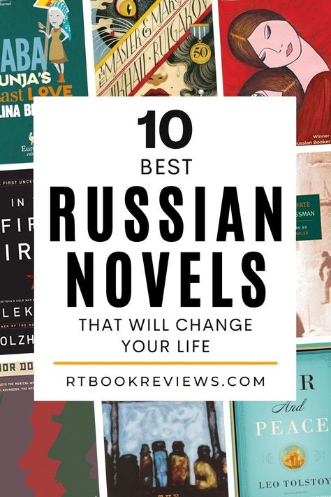 Many of us know classic Russian novels like War and Peace or Crime and Punishment. Themes like science, romance, and politics are used in captivating plots with unforgettable characters. Tap to see the top 10 Russian novels you'll want to read! #russianauthors #russianbookstoread #bestbookstoread Classic Russian Literature, Russian Novels, Russian Authors, Classic Books List, Russian Books, Classic Literature Books, Classical Literature, Contemporary Novels, Classic Novels