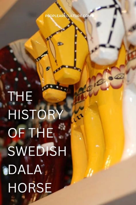 The Swedish Dala Horse, dating back to the 17th century, is an iconic symbol of Swedish culture. Hand-carved and painted, it represents the rich heritage of woodcarving in Dalarna. Discover its captivating history and significance as a beloved symbol of artistry and craftsmanship in Sweden. Dala Horses Swedish, Dala Horse Pattern Free Printable, Swedish Dala Horse Tattoo, Sweden Culture, Swedish Culture, Swedish Heritage, Swedish Dala Horse, Swedish Traditions, Scandinavian Food