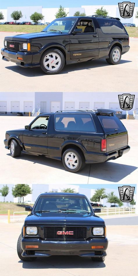 1993 GMC Typhoon Gmc Typhoon, S10 Blazer, American Cars, The 90s, Sports Cars, A 4, Dream Cars, Cars For Sale, Classic Cars