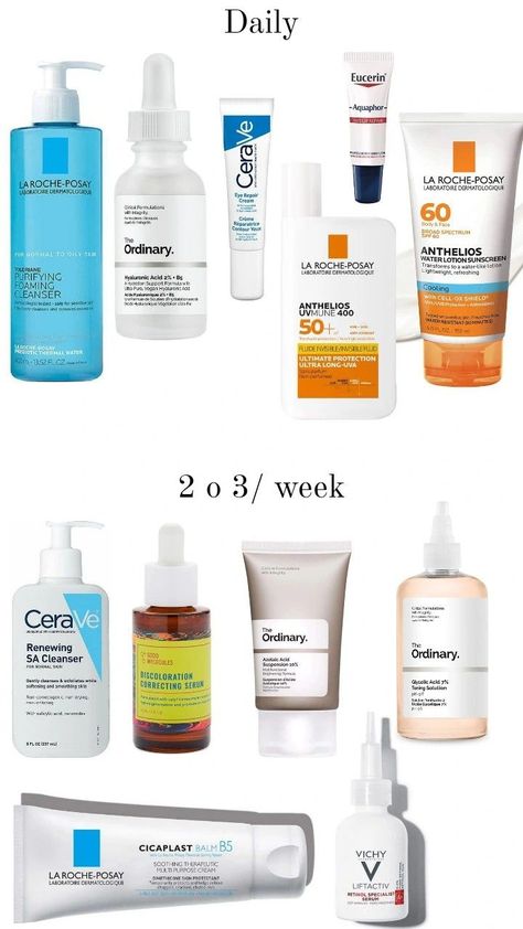 Skin Care Routine By Andrea La Roche Posay Sunscreen Anthelios, La Roche Posay Dark Spots, La Roche Posay Routine, Laroche Posay Skincare Routine, Best La Roche Posay Products, The Ordinary Sunscreen, La Roche Posay Cleanser, La Roche Posay Skincare Routine, La Roche Posay Serum