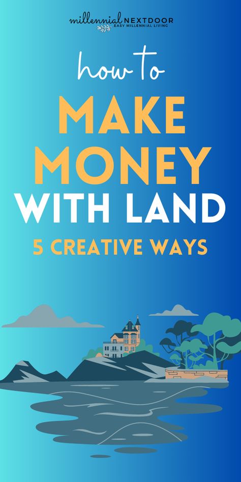 5 Real Ways How to Make Money with Land Making Money Off Your Land, Farming Business Ideas, Agricultural Business Ideas, Land Development Ideas, Seasonal Business Ideas, Agriculture Business Ideas, Buying Land To Build A House, Farming Ideas Agriculture, Agriculture Ideas