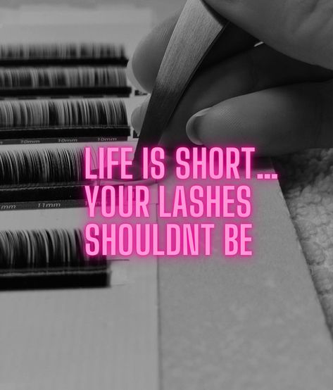 Lashes Names For Business, Lashes Aesthetic Wallpaper, Beauty Brand Ideas, Lash Marketing, Lash Spa, Solo Esthetician, Lash Posts, Lash Content, Lash Decor