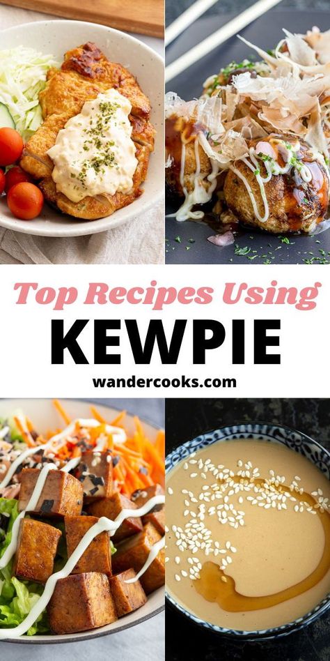 Kewpie mayo is the perfect partner to your favourite home-cooked meals, from Japanese and Korean to a few surprise ideas in between! Here’s our top picks for the BEST Kewpie mayo recipes so you can use up that bottle to the very last squeeze. Food With Kewpie Mayo, Kewpie Mayo Salad Dressing, Kewpie Mayo Ramen Recipe, Kewpie Recipe Ideas, How To Use Kewpie Mayo, Recipes With Japanese Mayo, Kewpie Mayo Sauces, How To Make Kewpie Mayo, Recipes That Use Kewpie Mayo