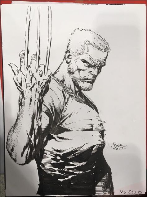 David Finch (Ğ§Ğ°ÑÑ‚ÑŒ 2) #marvel #comics #vintage Bacon And Asparagus, Creamy Chicken Spaghetti, Wolverine Comic Art, Comic Art Sketch, Marvel Comics Vintage, David Finch, Wolverine Art, The Wolverine, 얼굴 드로잉