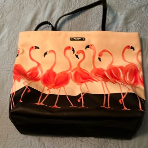 Flamingo life Kate Spade Flamingo, Kate Spade Handbags, Flamingo, Kate Spade, Handbags, Fashion Trends, Clothes Design