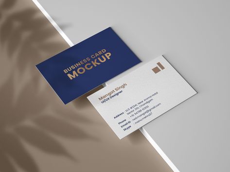 Personal Business card mockup Free Download Perspective on Behance Card Mockup Free, Business Card Dimensions, Branding Identity Mockup, Food Business Card, Restaurant Business Cards, Free Business Card Design, Vintage Business Cards, Business Card Mockup, Premium Business Cards