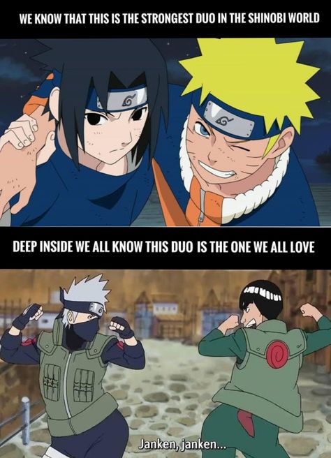 Kakashi And Guy, Sasuke And Kakashi, Girls Meme, Naruto And Sasuke Funny, Lol So True, Funny Naruto Memes, Best Memes Ever, Marvel Superhero Posters, Anime Ninja