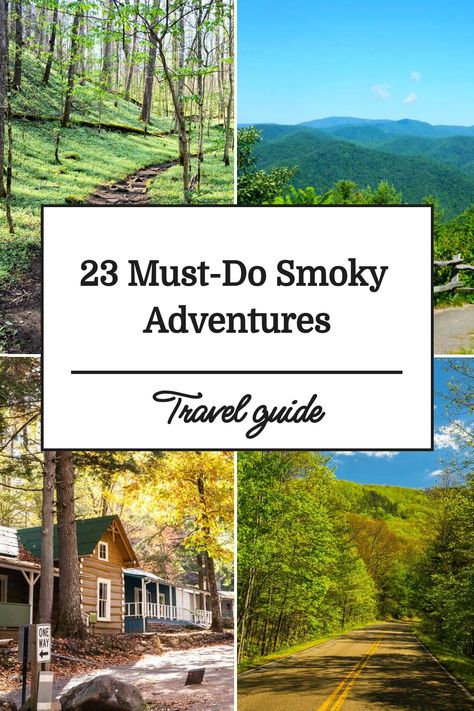 23 Must-Do Smoky Adventures Newfound Gap Great Smoky Mountains, Best Hikes In Great Smoky Mountains, Great Smoky Mountain National Park, Alum Cave Trail Great Smoky Mountains, Smoky Mountains National Park, Smoky Mountains Aesthetic, Smokey Mountain National Park, Gatlinburg Tennessee Vacation, The Smokey Mountains