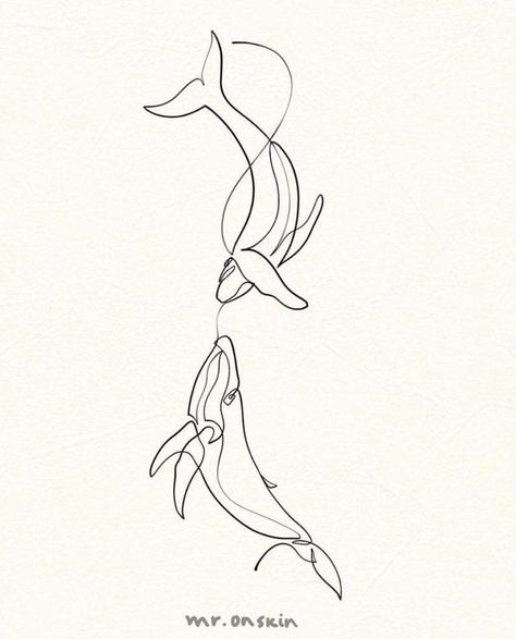 3 Dolphin Tattoo, Two Dolphins Tattoo, Sea Animal Tattoos For Women, Humpback Whale Tattoo, Marine Tattoo, Whale Tattoo, Dolphins Tattoo, Whale Tattoos, Anklet Tattoos