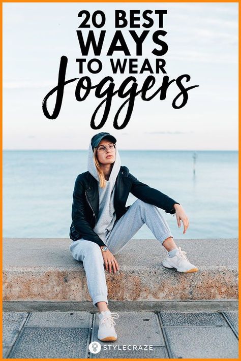 Dressing Up Joggers Outfits, Women Joggers Outfit, Grey Joggers Outfit, Athletic Pants Outfit, Denim Joggers Outfit, Jogger Pants Outfit Women, Outfits Joggers, Womens Joggers Outfit, Outfits For Casual